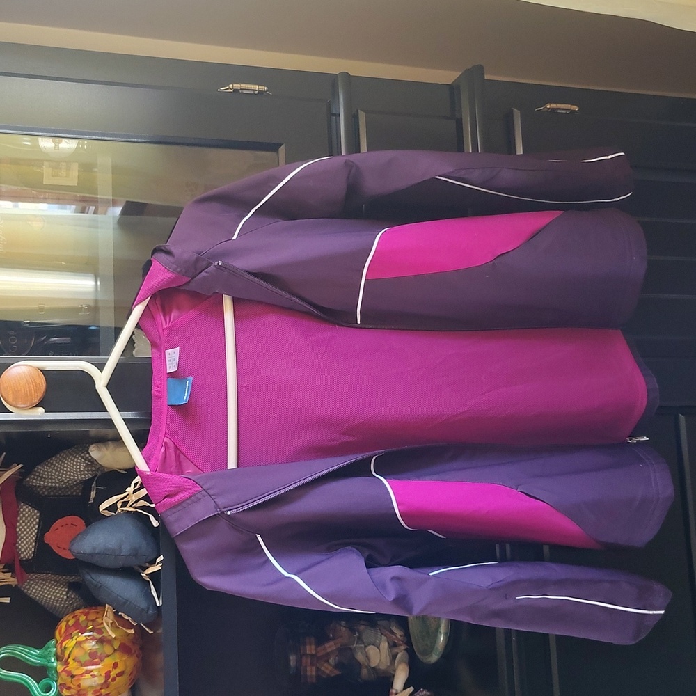 Reebok Purple and Pink Women's Jacket